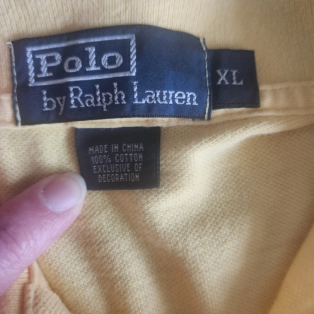 Men's Polo Lakers Colors Long Sleeve‎ XL